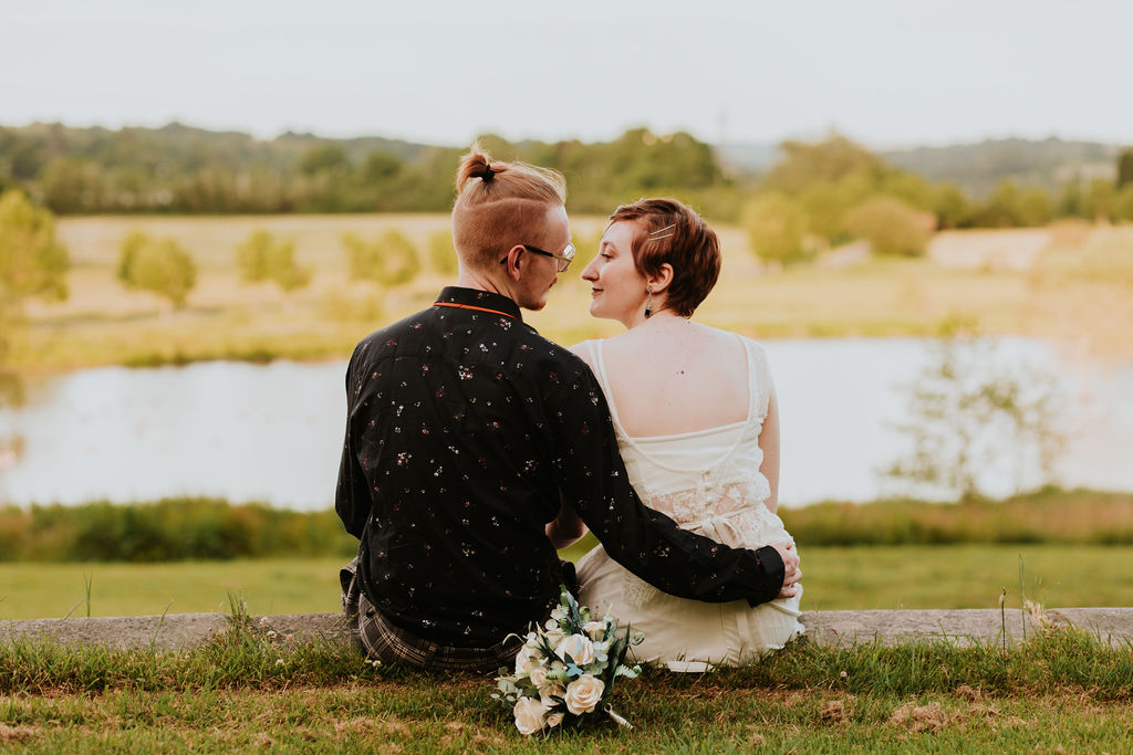 The Ashes Barn Wedding